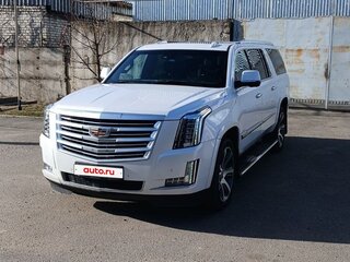 2016 Cadillac Escalade ESV IV, белый, 4500000 рублей, вид 3