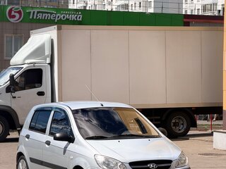 2010 Hyundai Getz I Рестайлинг, серебристый, 350000 рублей, вид 2