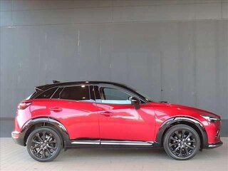 2023 Mazda CX-3 I Рестайлинг, красный, 1600000 рублей, вид 4