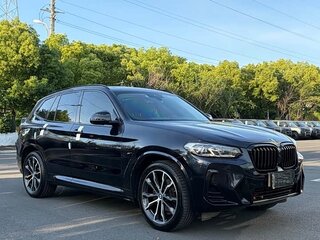 2022 BMW X3 30i xDrive III (G01) Рестайлинг, чёрный, 4270000 рублей, вид 2