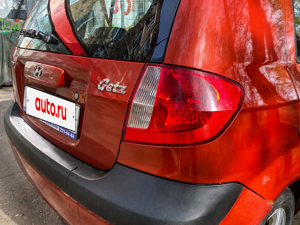 2006 Hyundai Getz I Рестайлинг, красный, 690000 рублей - вид 11