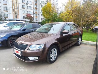 2015 Skoda Octavia III (A7), коричневый, 1400000 рублей, вид 3