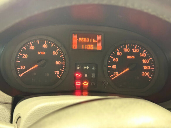 2009 Renault Logan I, чёрный, 258100 рублей - вид 6