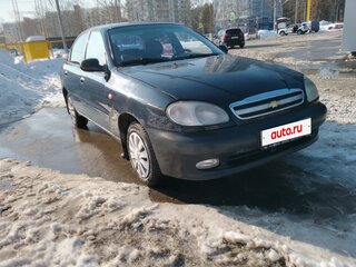 2008 Chevrolet Lanos I, чёрный, 134000 рублей, вид 3