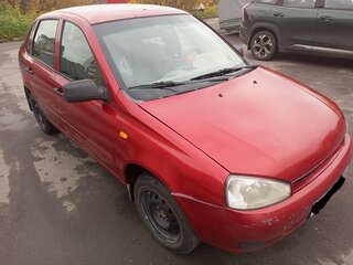 2011 Lada (ВАЗ) Kalina I, красный, 135000 рублей, вид 1