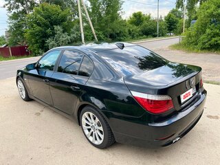 2007 BMW 5 серии 530xd V (E60/E61) Рестайлинг, чёрный, 1500000 рублей, вид 5