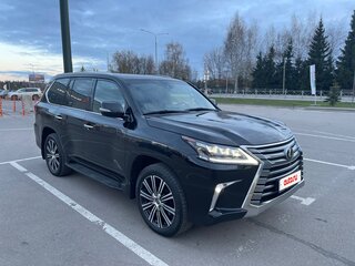 2020 Lexus LX 570 III Рестайлинг 2, чёрный, 13000000 рублей, вид 3