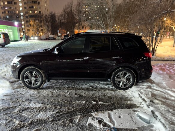 2012 Hyundai Santa Fe II Рестайлинг, пурпурный, 1400000 рублей - вид 10