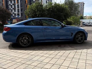 2017 BMW 4 серии 420d xDrive F32/F33/F36 Рестайлинг, синий, 2990000 рублей, вид 4