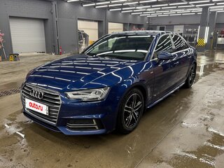 2017 Audi A4 V (B9), синий, 1950000 рублей, вид 1