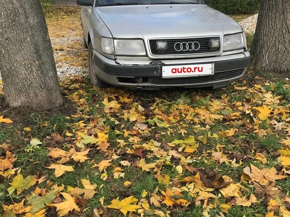 1990 Audi 100 IV (C4), серый, 185000 рублей - вид 2
