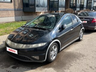 2008 Honda Civic VIII, чёрный, 640000 рублей, вид 2