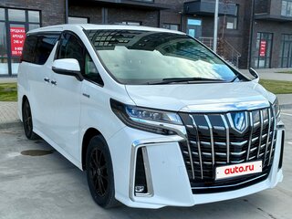 2021 Toyota Alphard III Рестайлинг, белый, 6000000 рублей, вид 4