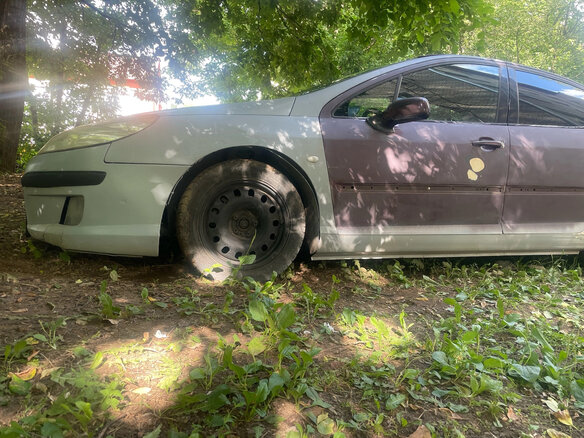 2004 Peugeot 407, фиолетовый, 90000 рублей - вид 14