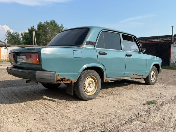 2005 Lada (ВАЗ) 2107, синий, 60000 рублей - вид 13