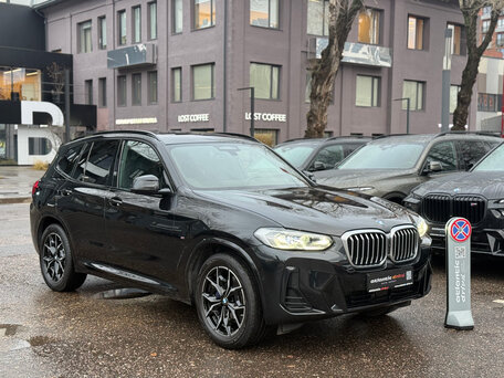 2023 BMW X3 20d xDrive III (G01) Рестайлинг, чёрный, 6190000 рублей, вид 3