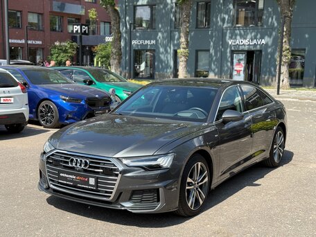 2023 Audi A6 45 TFSI V (C8), чёрный, 4090000 рублей, вид 1