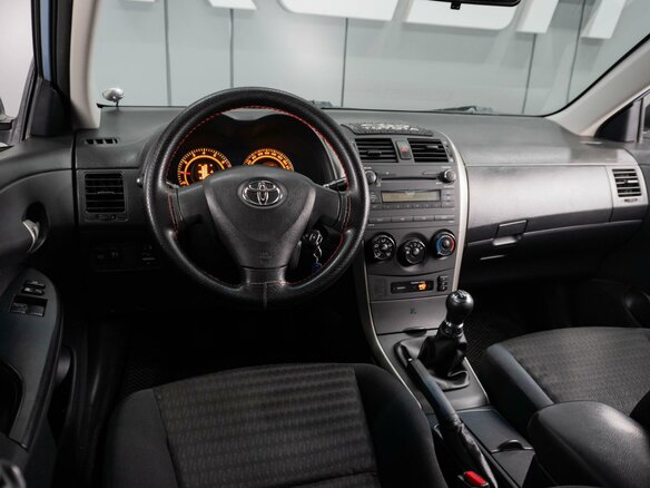2007 Toyota Corolla X (E140, E150), голубой, 820000 рублей - вид 5