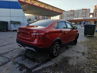 2021 Lada (ВАЗ) Vesta Cross I, красный, 1130000 рублей, вид 3