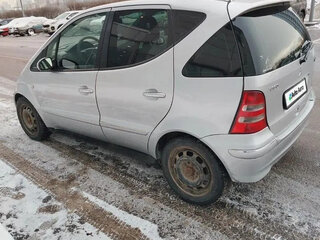 2002 Mercedes-Benz A-Класс 160 I (W168) Рестайлинг, серебристый, 445000 рублей, вид 4