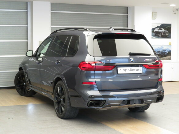 2021 BMW X7 M50i I (G07), серый - вид 3