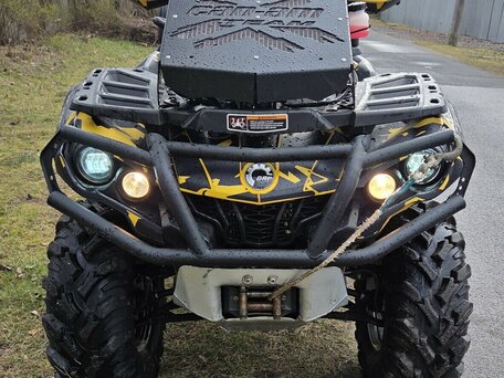 2014 BRP Can-Am Outlander Max XT-P 1000R, жёлтый, 999999 рублей, вид 5