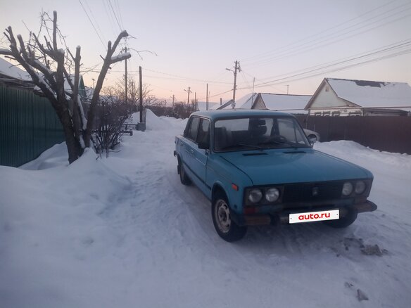 1986 Lada (ВАЗ) 2106, голубой, 95000 рублей - вид 1