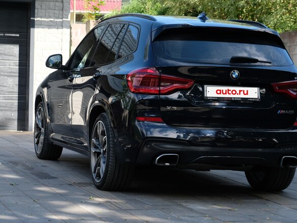 2021 BMW X3 M40i III (G01), чёрный, 6500000 рублей - вид 7