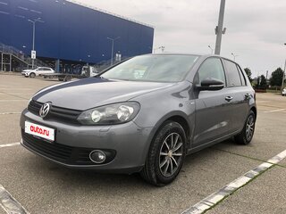 2012 Volkswagen Golf VI, серый, 1130000 рублей, вид 1
