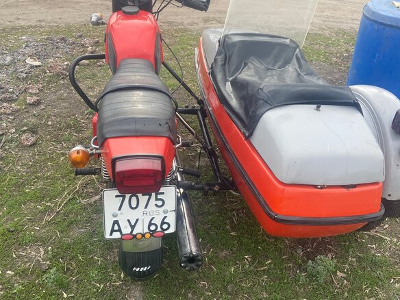 1992 ИЖ Планета, красный, 200000 рублей - вид 3
