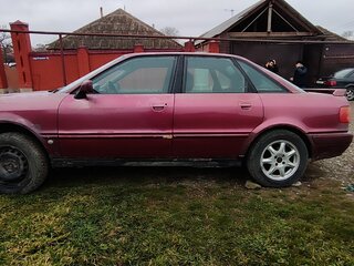 1995 Audi 80 V (B4), пурпурный, 135000 рублей, вид 2