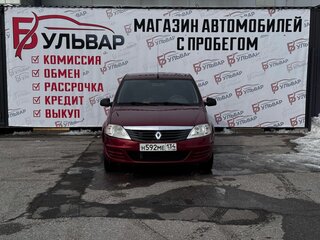 2011 Renault Logan I Рестайлинг, красный, 505000 рублей, вид 2