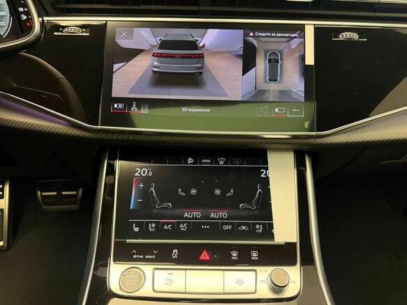 2025 Audi Q8 45 TDI I (4M) Рестайлинг, синий - вид 12