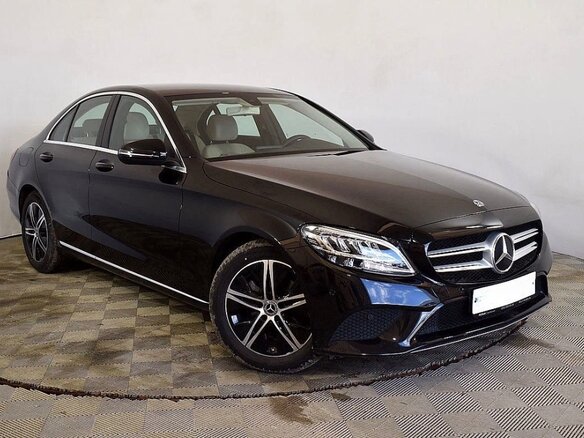 2020 Mercedes-Benz C-Класс 180 IV (W205) Рестайлинг, чёрный, 2900000 рублей