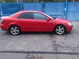 2006 Mazda 6 I (GG) Рестайлинг, красный, 580000 рублей, вид 3