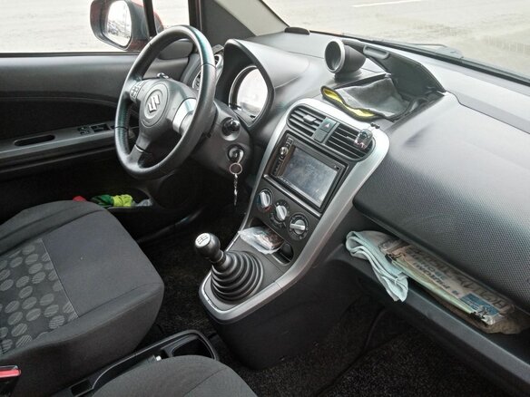 2009 Suzuki Splash I, оранжевый, 639000 рублей - вид 9