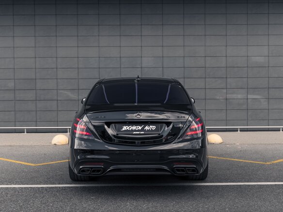2017 Mercedes-Benz S-Класс AMG 63 AMG Long III (W222, C217) Рестайлинг, чёрный - вид 10