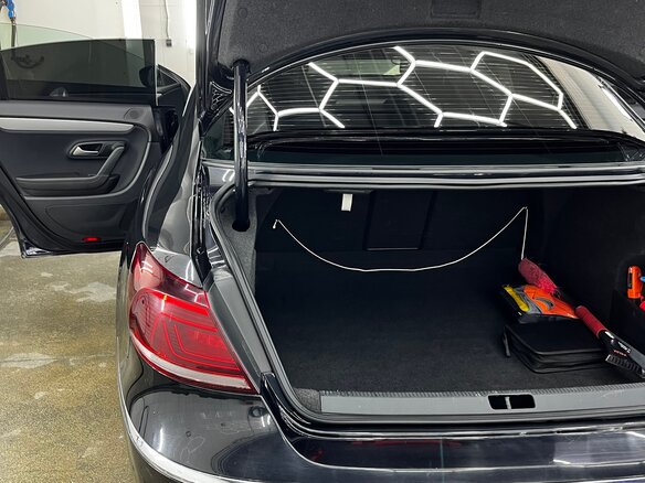 2012 Volkswagen Passat CC I Рестайлинг, чёрный, 1500000 рублей - вид 8