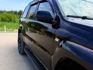 2005 Toyota Land Cruiser Prado 5-speed 120 Series, чёрный, 1500000 рублей, вид 2