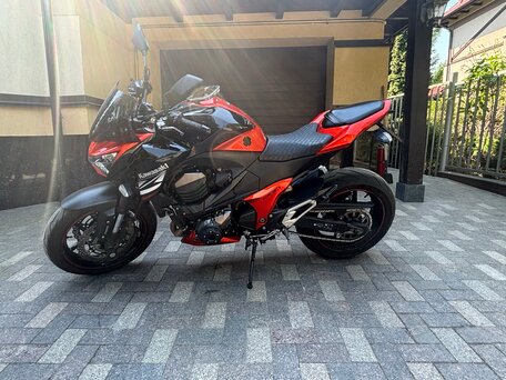 2014 Kawasaki Z 800, оранжевый, 560000 рублей, вид 3