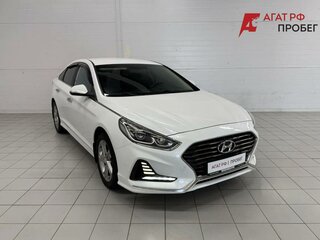 2017 Hyundai Sonata VII (LF), белый, 1485000 рублей, вид 3