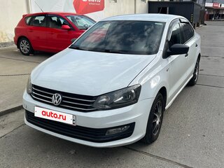2019 Volkswagen Polo V Рестайлинг, белый, 890000 рублей, вид 1