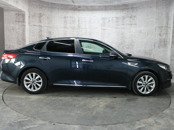 2016 Kia Optima IV, синий, 1365000 рублей - вид 3