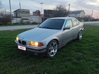 1997 BMW 3 серии 325d III (E36), серебристый, 800000 рублей, вид 1