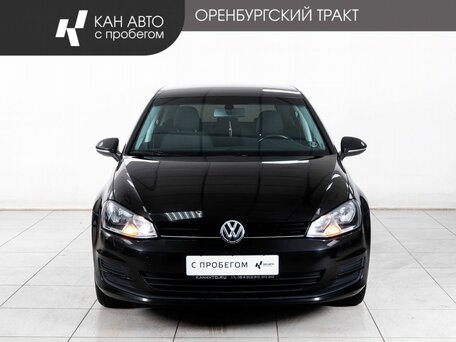 2013 Volkswagen Golf VII, чёрный, 850000 рублей, вид 2