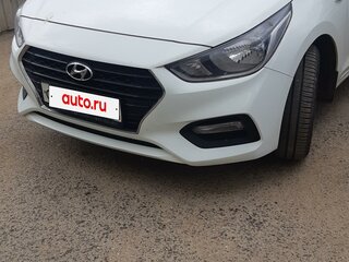 2017 Hyundai Solaris II, белый, 1135000 рублей, вид 1
