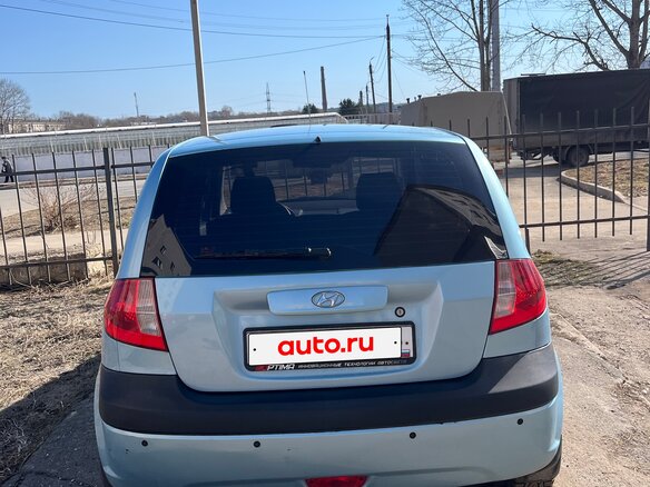 2008 Hyundai Getz I Рестайлинг, голубой, 650000 рублей - вид 2