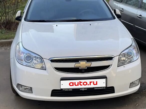 2011 Chevrolet Epica V250 Рестайлинг, белый - вид 2