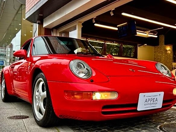1995 Porsche 911 Carrera IV (993), красный - вид 1