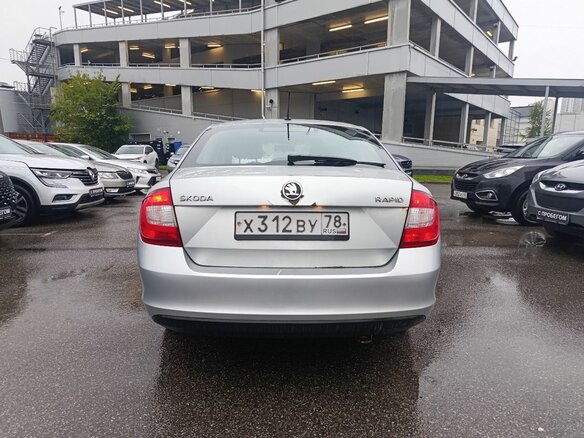 2016 Skoda Rapid I, серебристый, 469000 рублей - вид 2